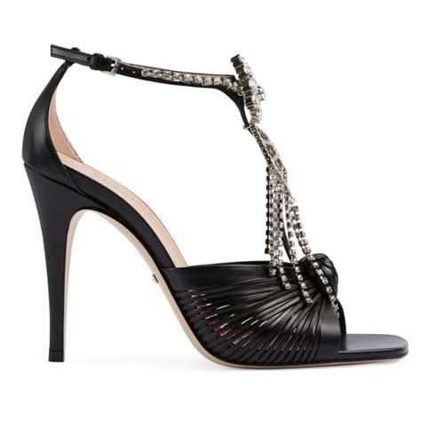 gucci crawford leather d'orsay sandals|gucci sandals.